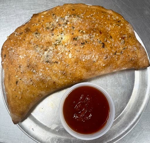 Calzone with marinara