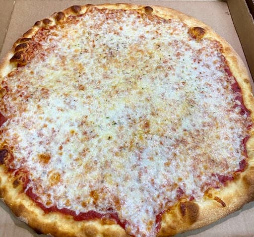 New York cheese pizza