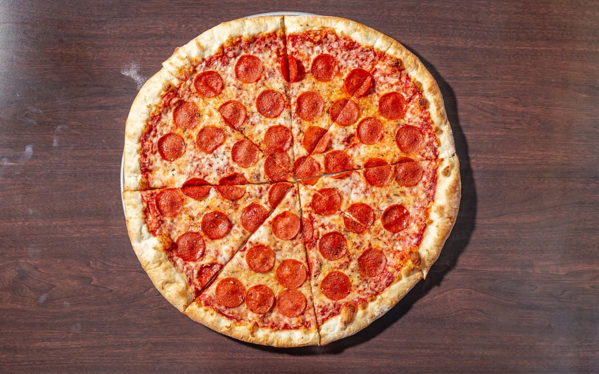 Option 1: Slice of Cheese or Pepperoni and a Drink